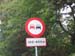 Danemark - Panneau interdiction de doubler