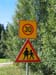 Finlande - Panneau enfants