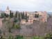 1041 - Grenade - Une partie de l Alhambra vue depuis le Generalife